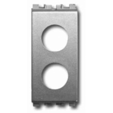 ADATTATORE PRESE DEMISCELATE VIMAR EIKON NEXT GRIGIO SCURO - FRACARRO RADIOINDUSTRIE VI/EKN2 product photo