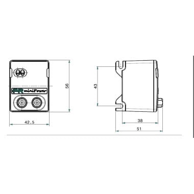 ALIMENTATORE TV MINI POWER 12P PSU 12V 200MA CON CAVO - FRACARRO RADIOINDUSTRIE MINIPOWER12P product photo Photo 02 3XL