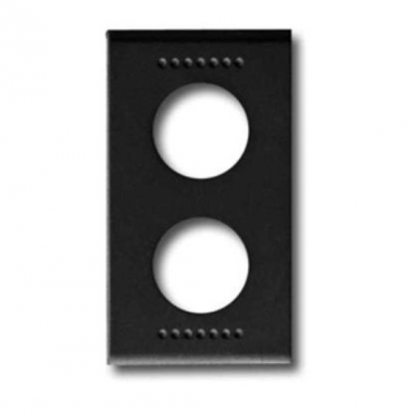 ADATTATORE PER PRESA TV 2 FORI AVE SISTEMA 45 NOIR - FRACARRO RADIOINDUSTRIE 280816 product photo Photo 02 3XL