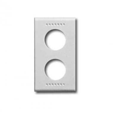 ADATTATORE PER PRESA TV 2 FORI AVE SISTEMA 45 BLANC - FRACARRO RADIOINDUSTRIE 280818 product photo Photo 02 3XL