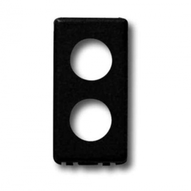 ADATTATORE PRESE GEWISS SYSTEM BLACK NERO - FRACARRO RADIOINDUSTRIE GW/SYB2 product photo Photo 02 3XL