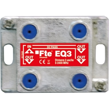DIVISORE A 3 VIE - FTE MAXIMAL EQ3 product photo Photo 01 3XL