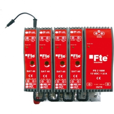 AMPLIFICATORE 4 INGRESSI 38DB 118DBUV - FTE MAXIMAL SAT440 product photo Photo 01 3XL