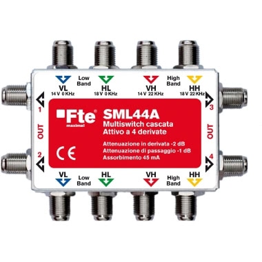 MULTISWITCH ATTIVO 4 DERIVATE - FTE MAXIMAL SML44A product photo Photo 01 3XL