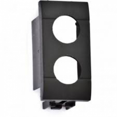 ADATTATORE VERTICALE 2 FORI LEGRAND VELA SCURA - FTE MAXIMAL VALVS2 product photo Photo 01 3XL