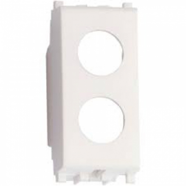 ADATTATORE VERTICALE 2 FORI PER VIMAR IDEA BIANCO - FTE MAXIMAL VAVI2B product photo Photo 01 3XL