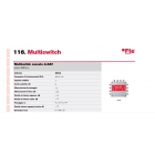 MULTISWITCH 4 INGRESSI 8 USCITE - FTE MAXIMAL SM48 product photo