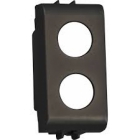 ADATTATORE VERTICALE 2 FORI PER AVE SIST45 RAL - FTE MAXIMAL VAAS2R product photo