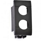 ADATTATORE VERTICALE 2 FORI LEGRAND VELA SCURA - FTE MAXIMAL VALVS2 product photo