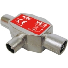 DIVISORE FEMMINA/MASCHIO/MASCHIO CONNETTORE IEC 9,5 MM - FTE MAXIMAL VE2 product photo