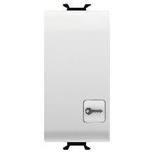 PULSANTE 1M 1P NA 16A 'CHIAVE' BIANCO - GEWISS GW10152 product photo