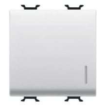 PULSANTE 2M 1P NA 16A ILLUMINAZIONE LOCALE BIANCO - GEWISS GW10172 product photo