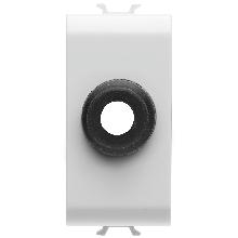 USCITA CAVO 1 POSTO - 1 MODULO - BIANCO - CHORUS - GEWISS GW10196 product photo