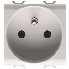 PRESA 2M 2P+T 16A ST.FRA.BIANCO - GEWISS GW10247 - GEWISS GW10247 - GEWISS GW10247 product photo