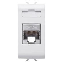 CONNETTORE RJ45 1M CAT.5E FTP BIANCO - GEWISS GW10422 product photo