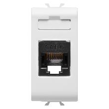 CONNETTORE RJ45 1M CAT.6 UTP BIANCO - GEWISS GW10423 - GEWISS GW10423 - GEWISS GW10423 product photo