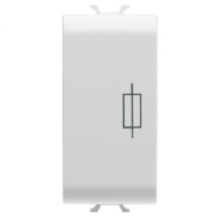 PORTAFUSIBILE 16A 250V AC 1M BIANCO - GEWISS GW10491 product photo