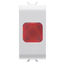 SPIA DI SEGNALAZIONE ROSSO 1M BIANCO - GEWISS GW10623 product photo