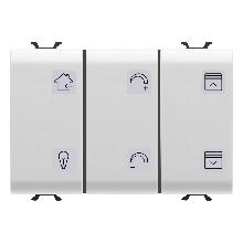 PULS.6CH TASTI E SIMB.BIANCA K - GEWISS GW10783A - GEWISS GW10783A product photo