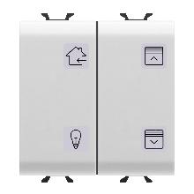 PULSANTIERA 4 CANALI KNX - BIA - GEWISS GW10787 - GEWISS GW10787 product photo