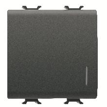 INTERR.2M 1P 16AX ILL.LOC.NERO - GEWISS GW12032 - GEWISS GW12032 - GEWISS GW12032 product photo