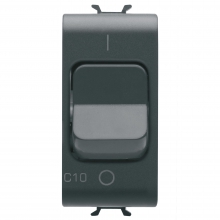 INT.AUT.MAGN.1P+N C10 3KA 230V AC 1M N. - GEWISS GW12467 product photo