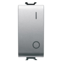 INTERRUTTORE 1M 2P 16AX TITANIO - GEWISS GW14004 product photo