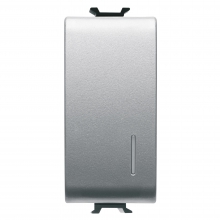 DEVIATORE 1M 1P 16AX ILL.LOC.TITANIO - GEWISS GW14052 product photo