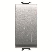 INVERTITORE 1M 1P 16AX ILL.LOC.TITANIO - GEWISS GW14092 - GEWISS GW14092 product photo