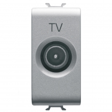 PRESA TV 1M DIR. CONN.MASC.9,5MM TI. - GEWISS GW14361 product photo