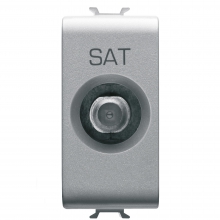 PRESA TV/SAT 1M PASS.5DB C.F-FEMM.TIT. - GEWISS GW14372 - GEWISS GW14372 product photo