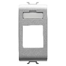 CUSTODIA PRESA RJ45 TITANIO - GEWISS GW14431 - GEWISS GW14431 - GEWISS GW14431 product photo