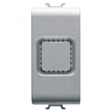 RONZATORE 12VAC-50HZ 8VA 1M TITANIO - GEWISS GW14606 product photo