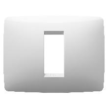 PLACCA ONE 1P BIANCO LATTE - GEWISS GW16101TB - GEWISS GW16101TB - GEWISS GW16101TB product photo