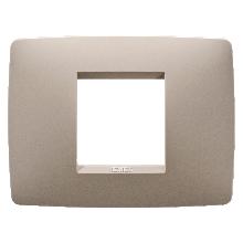 PLACCA ONE 2P CANAPA - GEWISS GW16102TC - GEWISS GW16102TC product photo