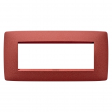 PLACCA ONE 6P RUBINO - GEWISS GW16106VR - GEWISS GW16106VR product photo
