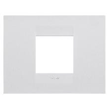 PLACCA GEO 2P BIANCO SATINATO - GEWISS GW16402VW product photo