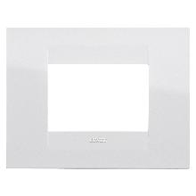 PLACCA GEO 3P BIANCO LATTE - GEWISS GW16403TB product photo