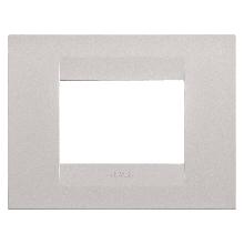 PLACCA GEO 3P NATURAL BEIGE SATINATO - GEWISS GW16403VL - GEWISS GW16403VL product photo