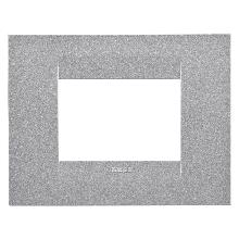 PLACCA GEO 3P TITANIO - GEWISS GW16403VT - GEWISS GW16403VT - GEWISS GW16403VT product photo