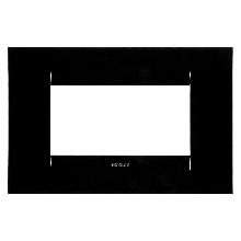 PLACCA GEO 4P NERO TONER - GEWISS GW16404TN - GEWISS GW16404TN - GEWISS GW16404TN product photo