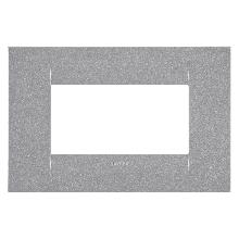 PLACCA GEO 4P TITANIO - GEWISS GW16404VT - GEWISS GW16404VT - GEWISS GW16404VT product photo