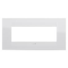 PLACCA GEO 6P BIANCO LATTE - GEWISS GW16406TB - GEWISS GW16406TB - GEWISS GW16406TB product photo