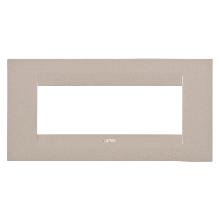 PLACCA GEO 6P CANAPA - GEWISS GW16406TC - GEWISS GW16406TC - GEWISS GW16406TC product photo