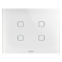 PLACCA ICE TOUCH KNX BIANCO 4 SIMBOLI - GEWISS GW16964CB product photo