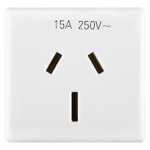 PRESA 2P+T 15A ST.AUSTR.SY/WT - GEWISS GW20356 - GEWISS GW20356 - GEWISS GW20356 product photo