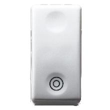 PULSANTE 2P NA 10A SY/WT - GEWISS GW20517 - GEWISS GW20517 product photo