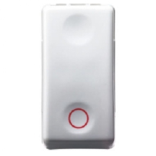 PULSANTE 1P NC 10A SY/WT - GEWISS GW20519 product photo