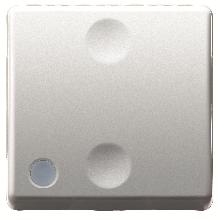 PULSANTE 1P NA 10A 2M ILLUMINABILE SY/WT - GEWISS GW20527 - GEWISS GW20527 product photo