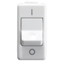 INTERRUTTORE 2P 25A SY/WT - GEWISS GW20585 - GEWISS GW20585 - GEWISS GW20585 product photo